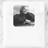 Mein Favorit Quadratischer Aufkleber (Tasche)