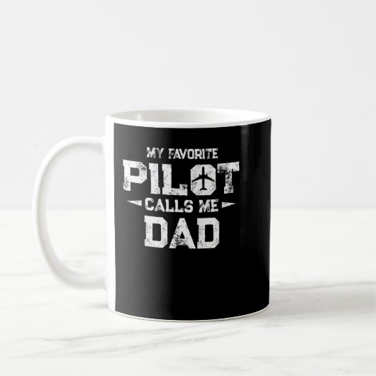Mein Favoritenpilot nennt mich Vater Kaffeetasse (Links)