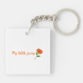 Mein Feen-Acryl-Schlüsselanhänger Schlüsselanhänger (Rückseite)