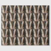 MEIN FEET AUF DER KARTE GESCHENKPAPIER (Flach)