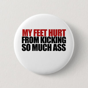 Mein Feet Hurt Button