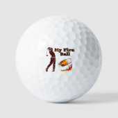 Mein Fire Ball Golf T-Shirt (Vorderseite)