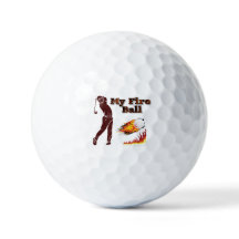Mein Fire Ball Golf T-Shirt