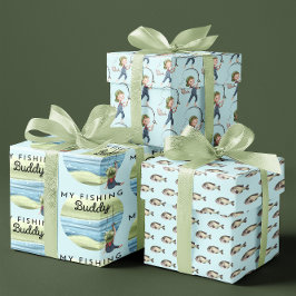 Mein Fisch Buddy Wrapping Paper Sheets Geschenkpapier Set