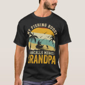 MEIN FISCHEREIHAUSHALT RUFT MICH GRANDPA AN T-Shirt (Vorderseite)