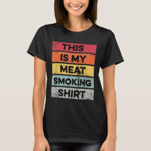 Mein Fleisch Rauchen Shirt Funny Barbeque Smoker G