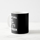 Mein Fleisch wird dich moan lustige Grillen rauche Kaffeetasse (Vorderseite Links)