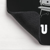Mein Fleisch wird dich moan lustige Grillen rauche Mousepad (Ecke)