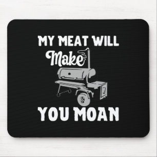 Mein Fleisch wird dich moan lustige Grillen rauche Mousepad