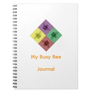 Mein Fleißiges Bienen Journal Notizblock