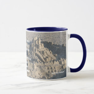 Mein folgender Job: GebäudeSandcastles Tasse