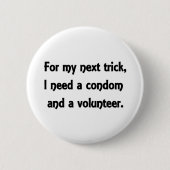 Mein folgender Trick Button (Vorderseite)