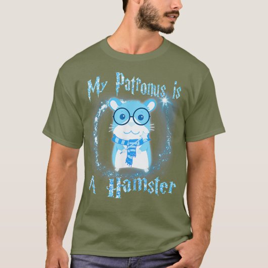 Mein Förderer ist ein Hamster-Magic-Geschenk T-Shirt (Vorderseite)