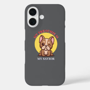 Mein Französchen ist mein Retter iPhone / iPad Hül 16 Hülle