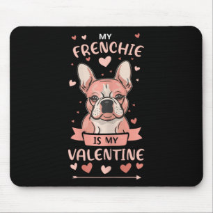 Mein Französisch ist mein Valentine Funny French B Mousepad