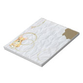 Mein französischer Bulldog hat meinen Lektionsplan Notizblock (Rotiert)