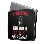 Mein französischer Bulldog ist nicht verwundet Laptopschutzhülle (Vorderseite Links)