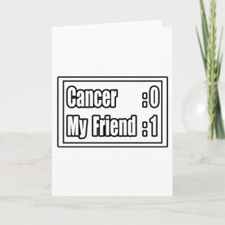 Mein Freund Beat Cancer (Scoreboard) Karte