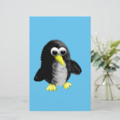 Mein Freund, der Pinguin Briefpapier (Stehend Vorderseite)