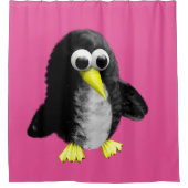 Mein Freund, der Pinguin Duschvorhang (Vorderseite)