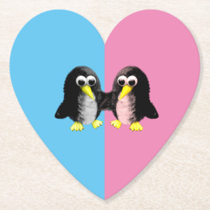 Mein Freund, der Pinguin, Geschlecht offenbart Par Untersetzer