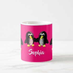 Mein Freund der Pinguin, Personalisiert für Kinder Kaffeetasse