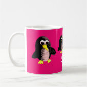 Mein Freund der Pinguin, Personalisiert für Kinder Kaffeetasse (Links)