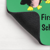 Mein Freund der Pinguin, Personalisiert für Kinder Mousepad (Ecke)