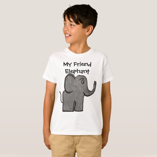Mein Freund Elephant T-Shirt (Vorne ganz)