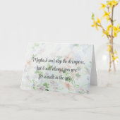 Mein Freund ermutigt zur Grußkarte Karte (Gelbe Blume)