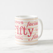 Mein Freund fabelhaft fünfzig (Tasse) Kaffeetasse (VorderseiteRechts)