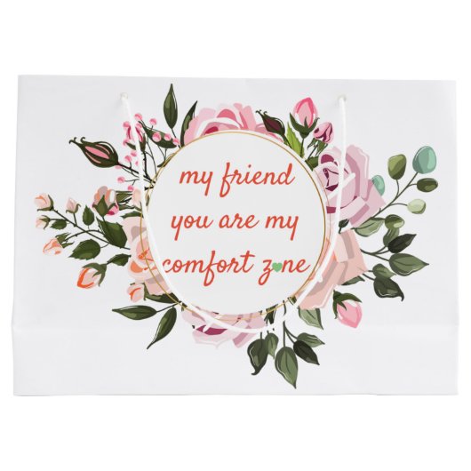 Mein Freund Große Geschenktüte (Rückseite)