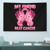 Mein Freund hat Krebs besiegt Banner (Messe)