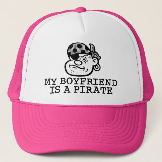 Mein Freund ist ein Pirat Truckerkappe