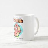 Mein Freund ist eine Würstchen-Tasse Kaffeetasse (VorderseiteRechts)