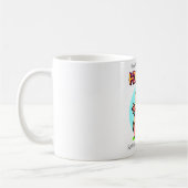 Mein Freund ist eine Würstchen-Tasse Kaffeetasse (Links)