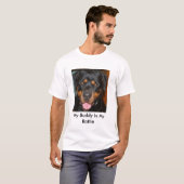 Mein Freund ist mein Rottie T-Shirt (Vorne ganz)