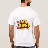 Mein Freund ist T-Shirt (Rückseite)
