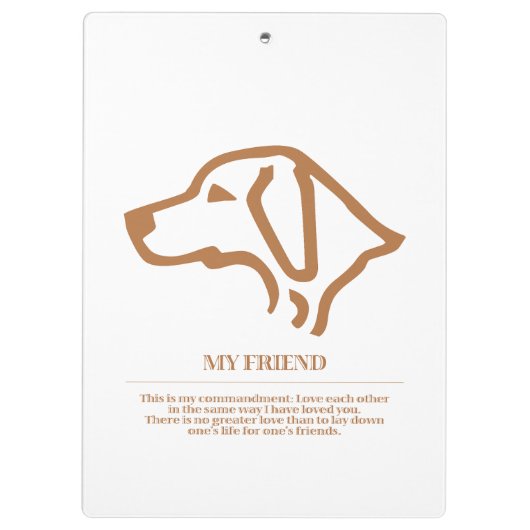 Mein Freund Klemmbrett (Rückseite)