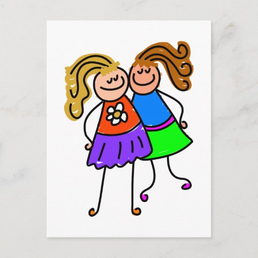 Mein Freund Postkarte (Vorderseite)