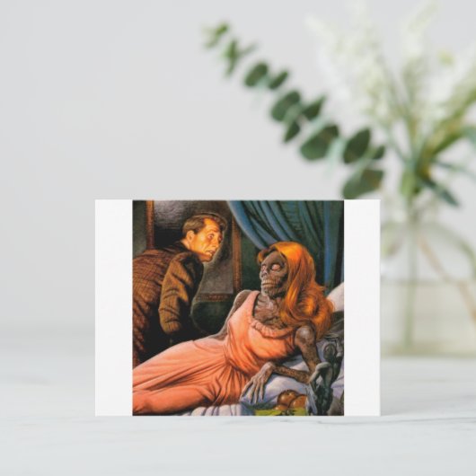 Mein Freund Postkarte (Stehend Vorderseite)