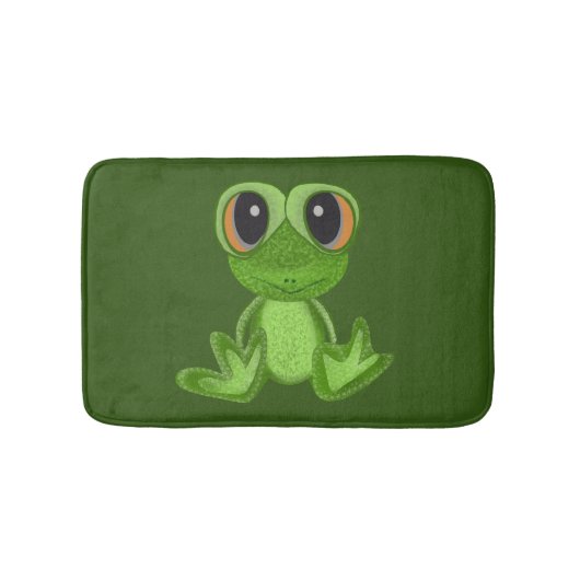 Mein Freund von Green Frog Badematte (Vorderseite)