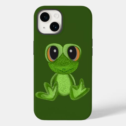 Mein Freund von Green Frog Case-Mate iPhone Hülle (Rückseite)