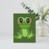 Mein Freund von Green Frog Postkarte (Stehend Vorderseite)