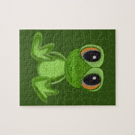 Mein Freund von Green Frog Puzzle (Horizontal)