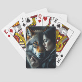 Mein Freund - Wolf Spielkarten (Rückseite)
