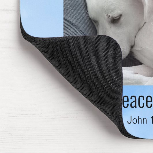 Mein Frieden, den ich dir Bibel Verse Niedlichen H Mousepad (Ecke)