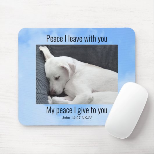 Mein Frieden, den ich dir Bibel Verse Niedlichen H Mousepad (Mit Mouse)