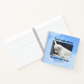 Mein Frieden, den ich dir Bibel Verse Niedlichen H Notizblock (Innenseite)