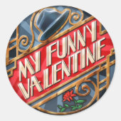 Mein Funny Valentine, Sticker (Vorderseite)